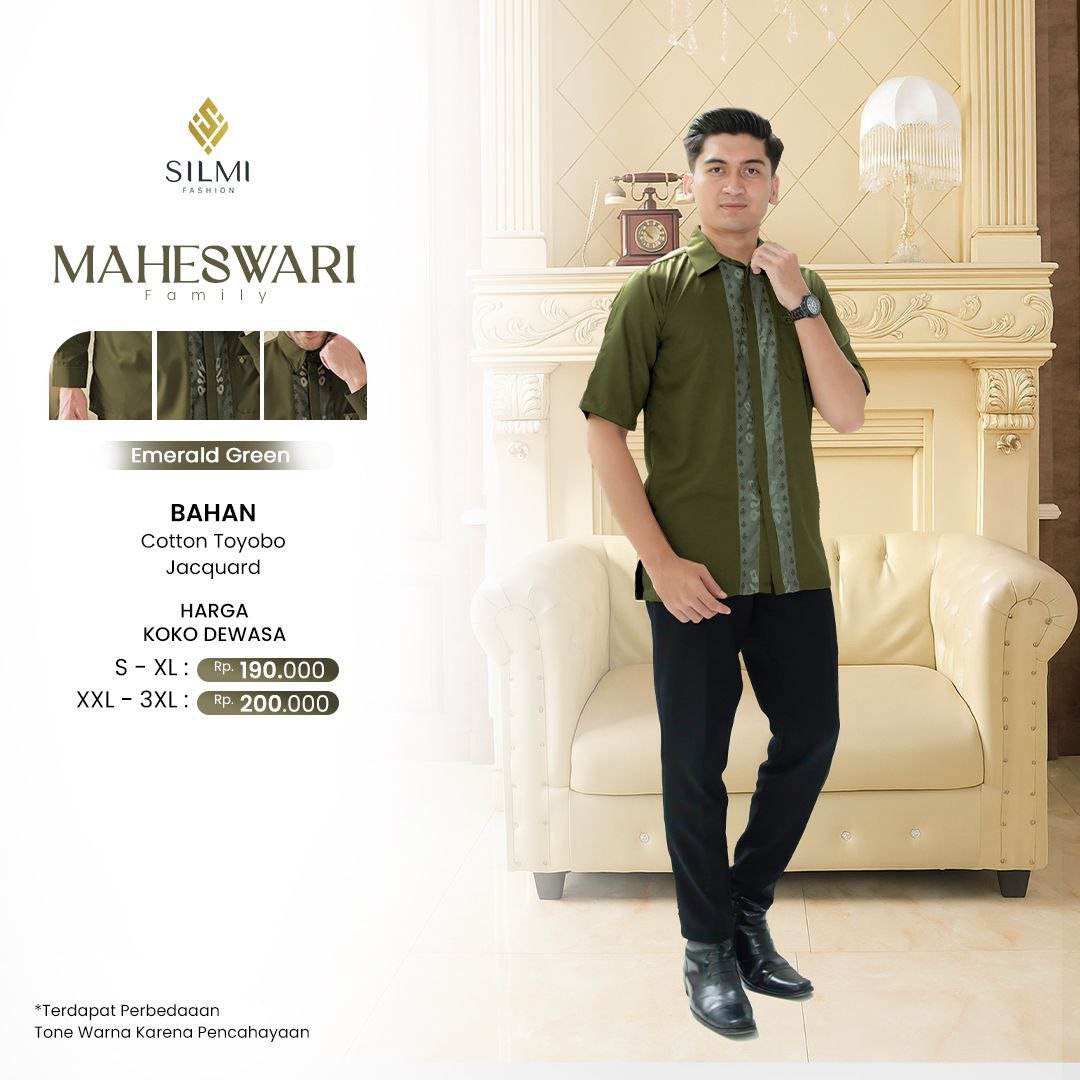 KOKO MAHESWARI EMERALD GREEN